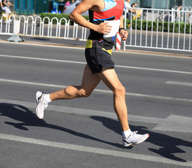 Fototapeta premium Marathon running race