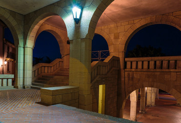 San Marino at night