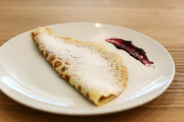 Crepe closeup
