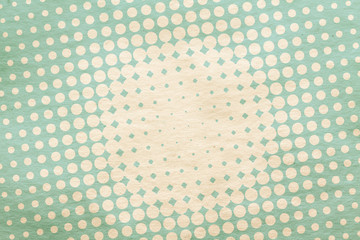 retro pattern on paper