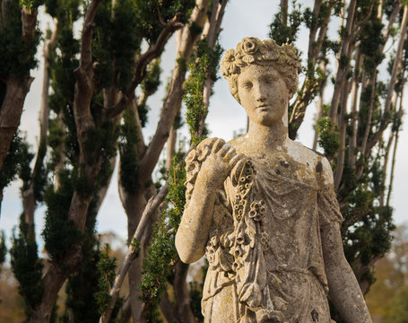 Olf female statue