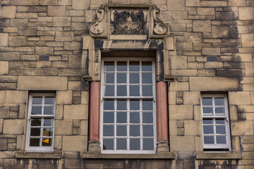 Fototapeta na wymiar Inverness windows