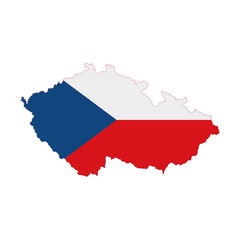 Czechia Vector Map