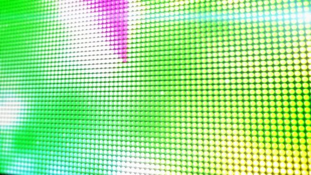 bright abstract patterned screen