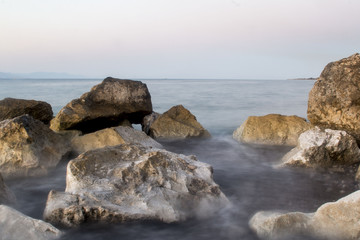 Fototapeta na wymiar Morze kamienie