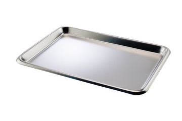 Stainless tray / Stainless tray on white background. - 175846176