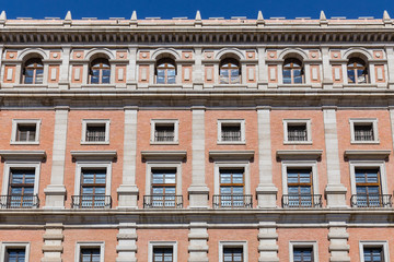 Fototapeta na wymiar facade of the city of Toledo, in the Spanish province of Castilla and Mancha