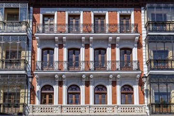Fototapeta premium facade of the city of Toledo, in the Spanish province of Castilla and Mancha