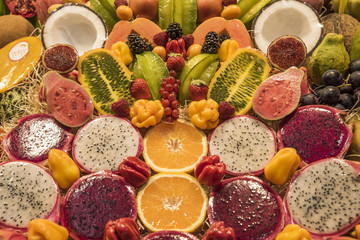 Frutta fresca al mercato
