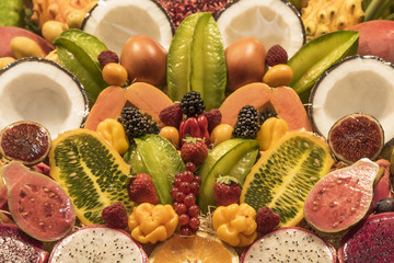Frutta fresca al mercato
