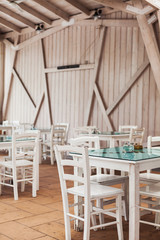 Wooden Chairs and Tables