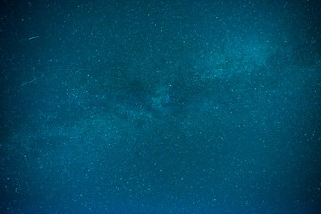 Night sky with many stars