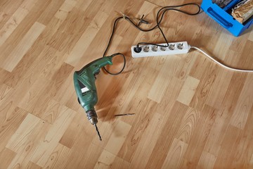 Drill on the ground