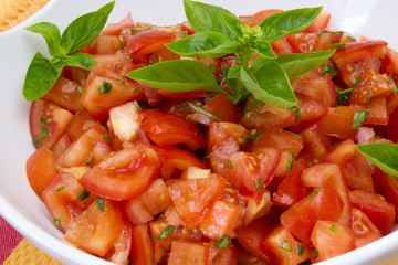 salade de tomates