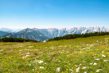 Hinterstoder Bergpanorama in O&Ouml;