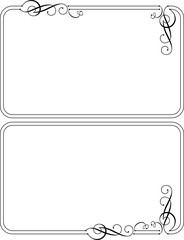 Frame Border Decorative Design