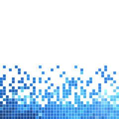 abstract vector square pixel mosaic background