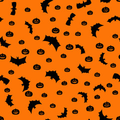 vector halloween seamless pattern
