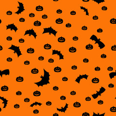 vector halloween seamless pattern