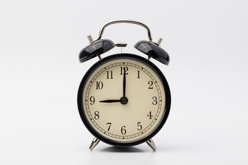 alarm clock, nine o'clock