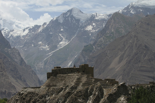 View of the Baltit fort, Northern Pakistan