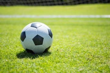 Close up of soccer ball