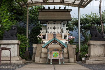 Buddhist little temple in Tokyo