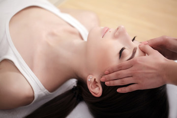 Spa Face Massage. Facial Treatment. Spa Salon. Therapy