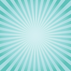 Abstract soft Green Blue rays background. Vector - obrazy, fototapety, plakaty