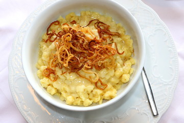 Typical dish in western austria and southern Germany, 