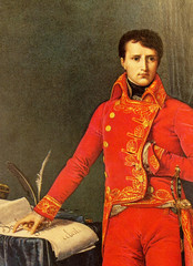 Portrait of Napoleon Bonaparte - obrazy, fototapety, plakaty
