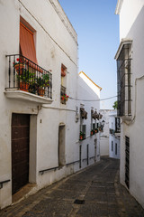 Fototapeta premium Alte Gasse in Vejer de la Frontera