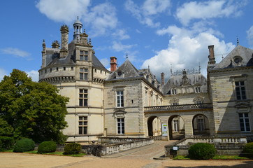 Fototapeta na wymiar Le château du Lude (Sarthe - France)