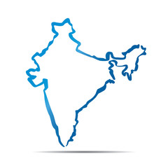 Vector Map of India