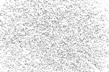 Distressed halftone grunge black and white vector illustration texture - bark beetle plaster on the wall background for creation abstract vintage effect with noise and grain.