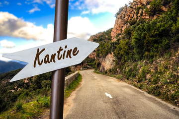 Schild 253 - Kantine