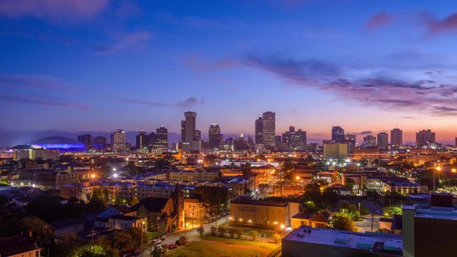 New Orleans, Louisiana Skyline