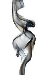 Abstract composition with smoke shapes
