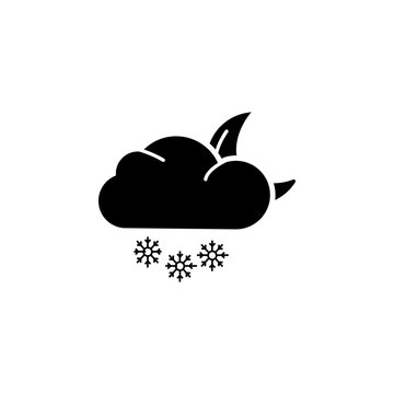 night snow icon