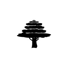 Cypress tree icon