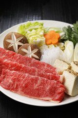 すき焼きの具材