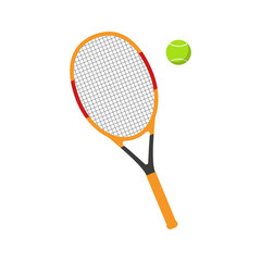 Tenis illustration. Vector. Isolated.