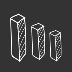 Doodle of business analysis graph