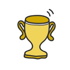 Doodle of trophy