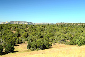 Rock Formation Near a Rest Stop