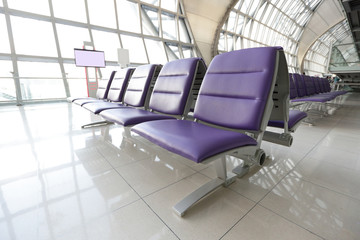 chair in the airport