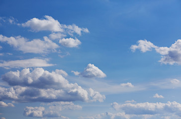Fototapeta premium beautiful blue sky with clouds background.Sky clouds.Sky with clouds weather nature cloud blue