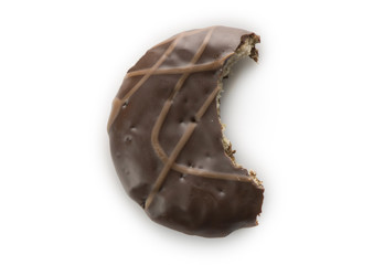 European Wafer Cookie - Bite Taken