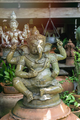 Fototapeta premium Statue of Hindu God, Ganesha.