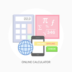 Online Calculator Conceptual Design